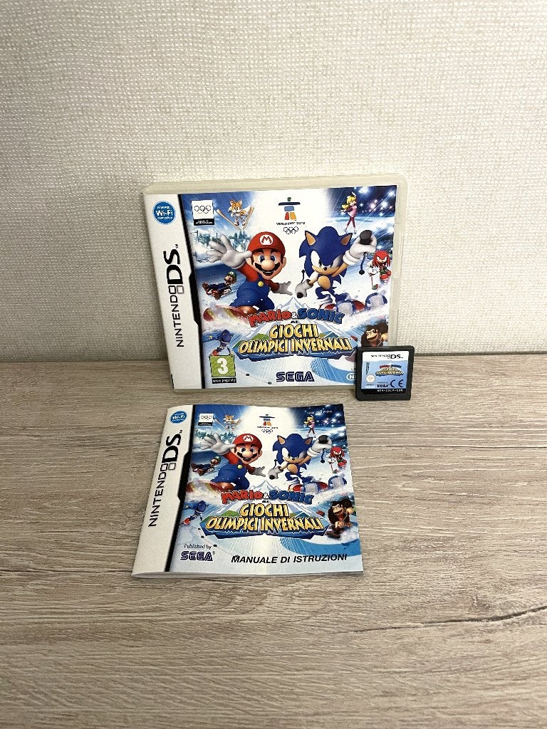 Nintendo DS spel Mario & Sonic ai Giochi Olimpici Invernali, Ophalen of Verzenden, Zo goed als nieuw, Sport