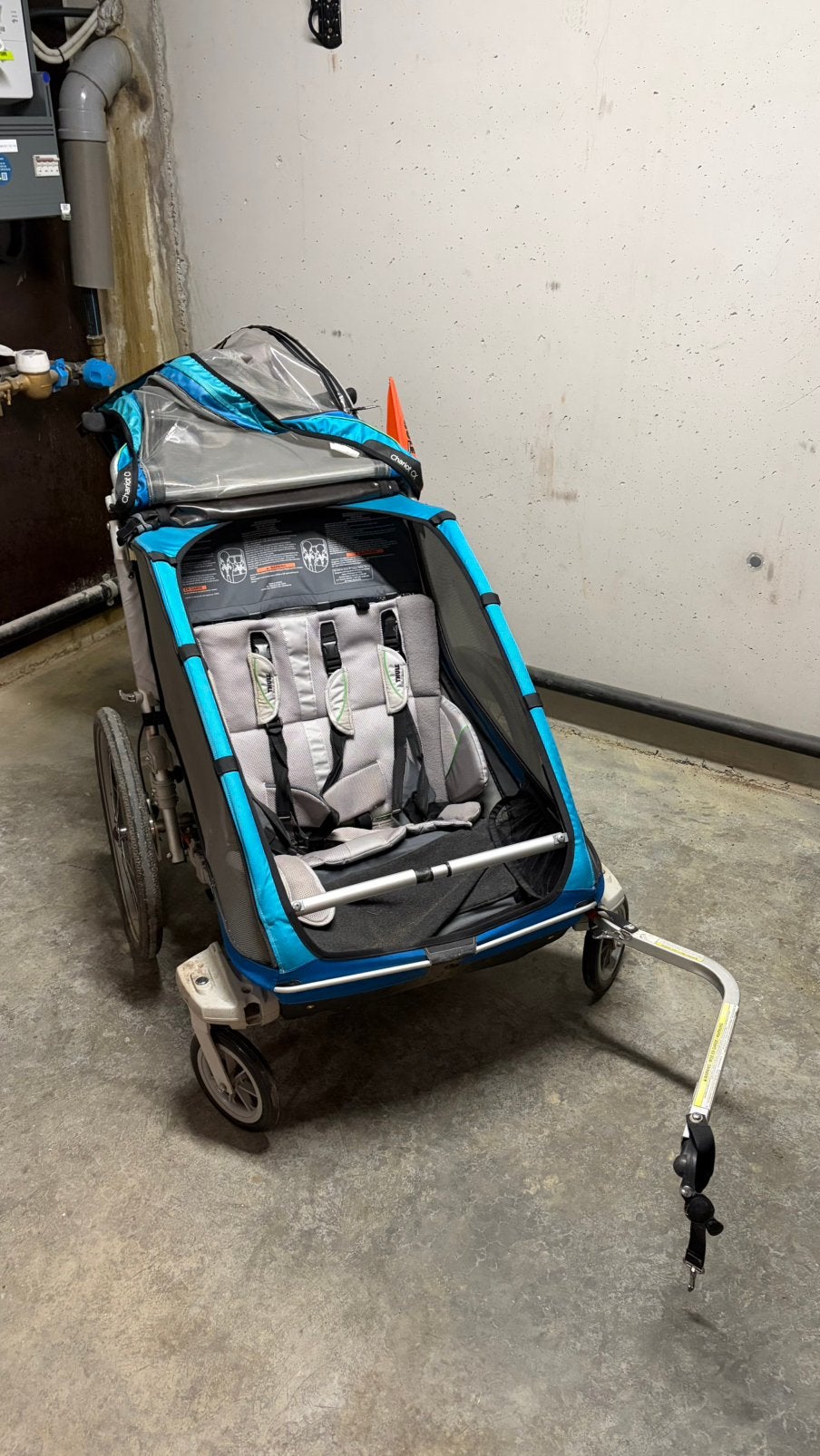 Thule Chariot CX fietskar, Ophalen, Gebruikt, Vering, Kinderkar