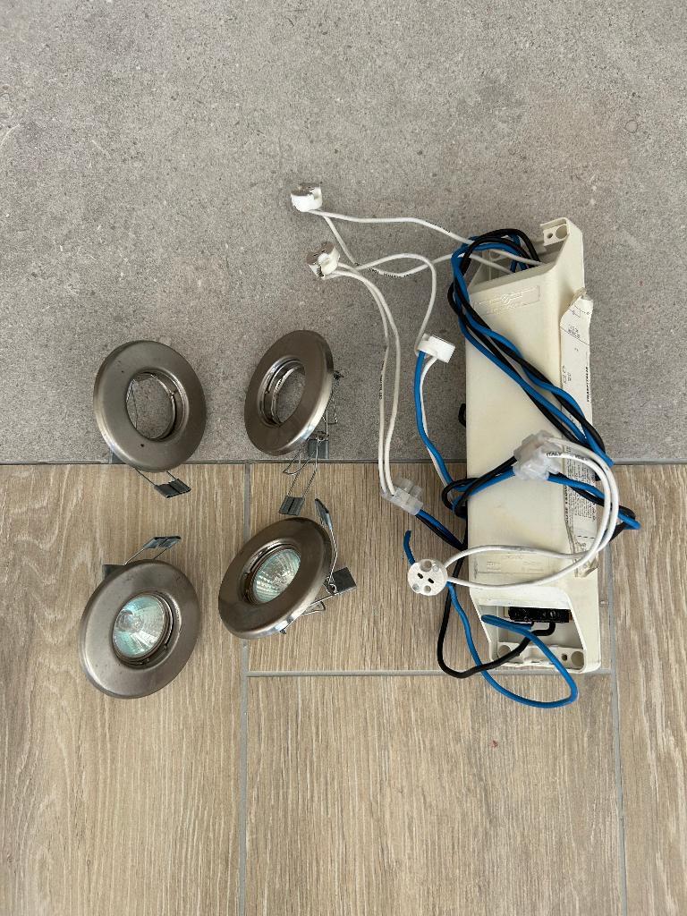 inbouw spotjes, Maison & Meubles, Lampes | Spots, Spot encastrable ou Spot mural, Encastré(e), Enlèvement, Utilisé