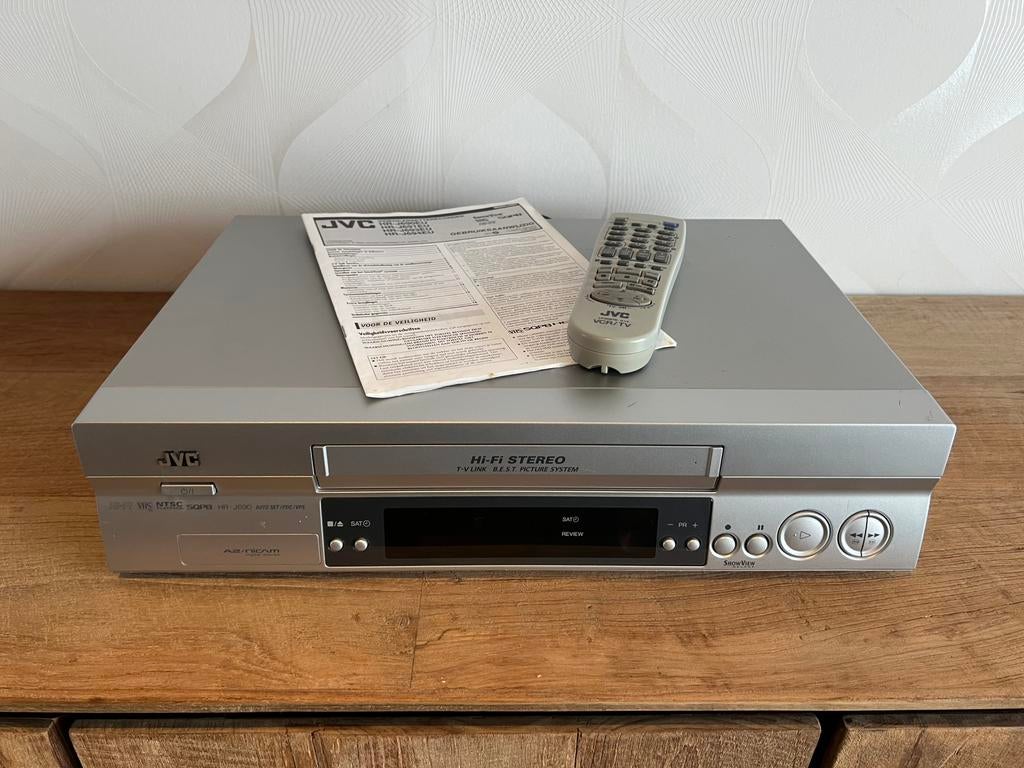 JVC videospeler HR-J690EU, Audio, Tv en Foto, Ophalen of Verzenden, Refurbished, VHS-speler of -recorder