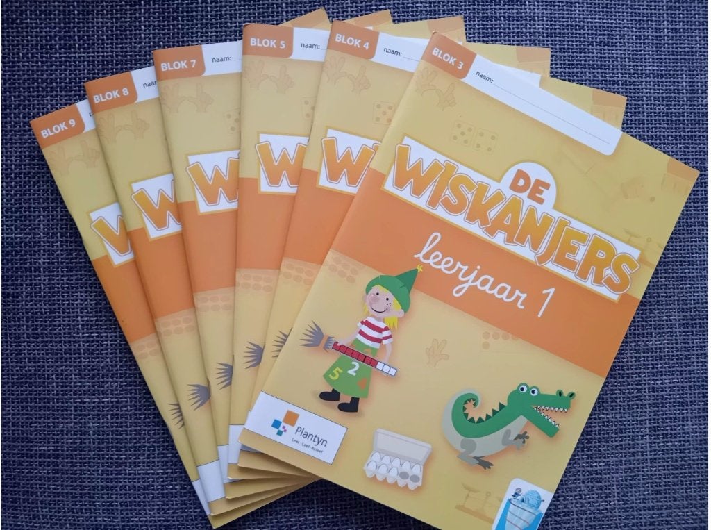De Wiskanjers Plantyn, leerjaar 1, blok 3, 4, 5  7, 8, 9, Boeken, Overige vakken, Plantyn, Nieuw, Ophalen of Verzenden
