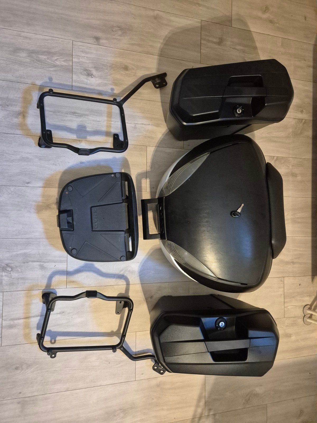 Kofferset Suzuki dl650, Motoren, Ophalen