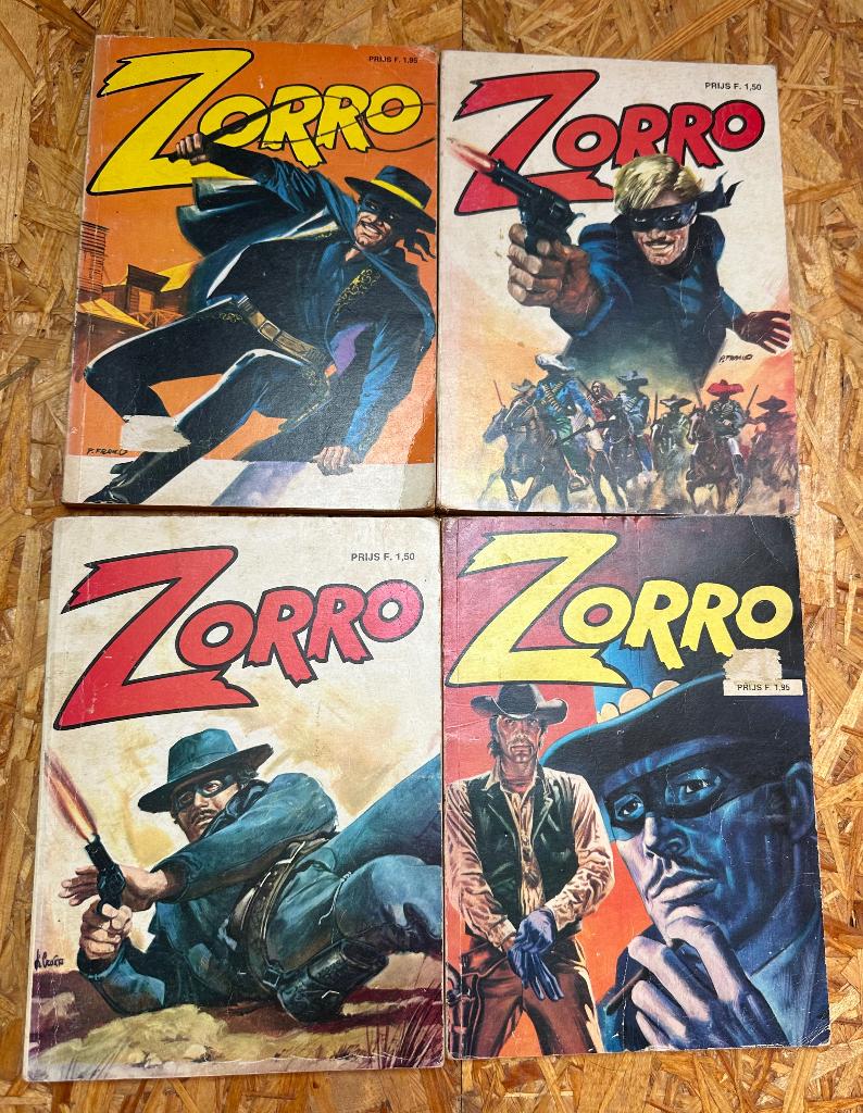 Strip comic Zorro, Livres, BD | Comics, Autres régions, Enlèvement ou Envoi, Utilisé, Plusieurs comics