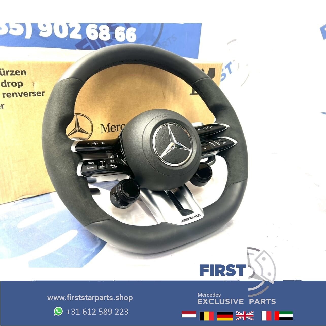 2025 Mercedes C63s E63s GLC63s GLE63s S63s AMG STUUR W206 W2, Autos : Pièces & Accessoires, Commande, Mercedes-Benz, Utilisé, Enlèvement ou Envoi
