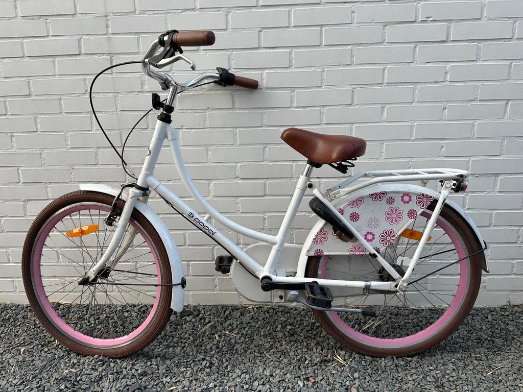 Meisjesfiets 22 inch, Fietsen en Brommers, Fietsen | Meisjes, Ophalen, 22 inch, Gebruikt, Velgrem