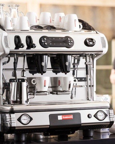 Koffiemachine Rombouts - Malongo, Ophalen