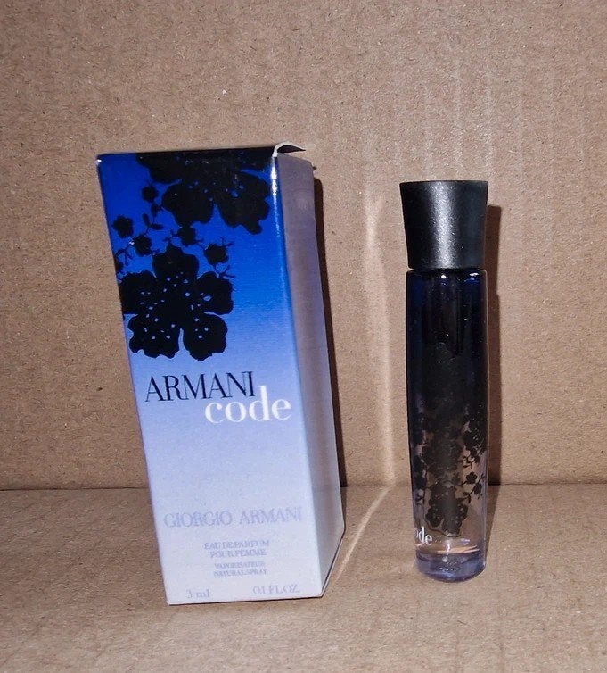 Miniature de parfum Armani code Giorgio Armani EDP 3 ml, Envoi, Comme neuf