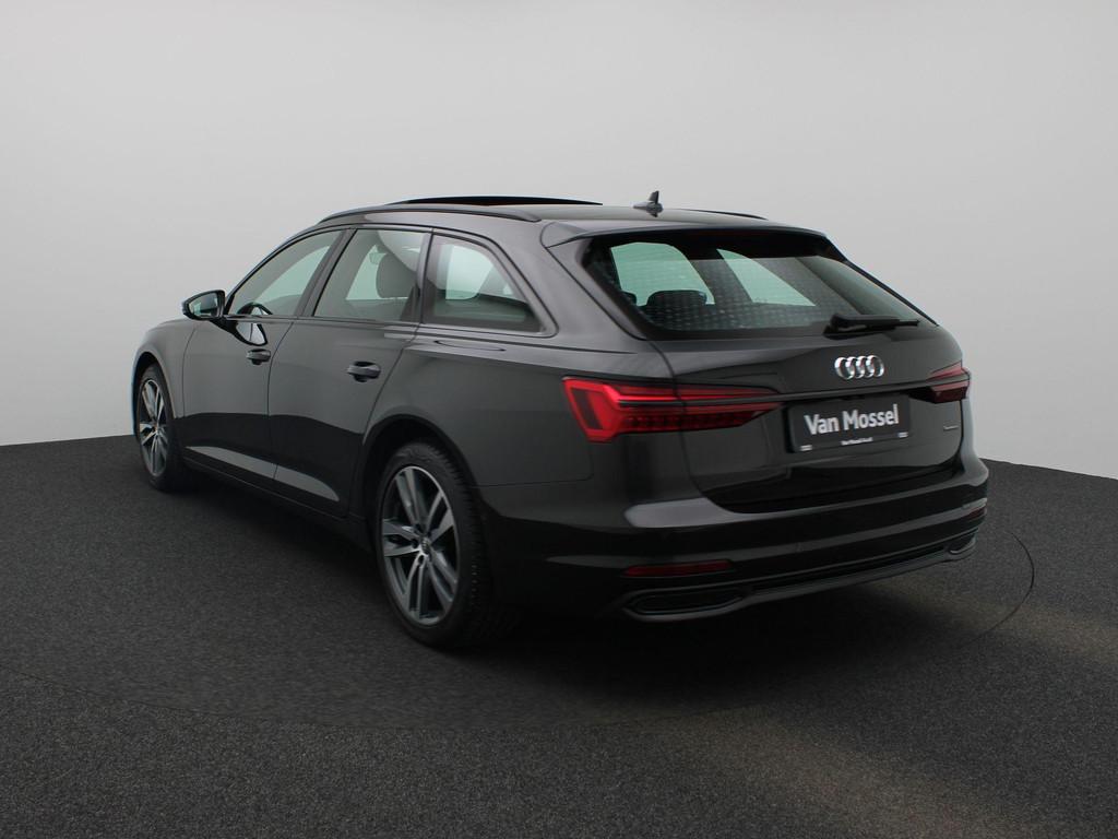 Audi A6 Avant 45 TDI QUATTRO MEMORY SEATS | PANODAK | 360°, Auto's, Automaat, Stof, Gebruikt, Zwart