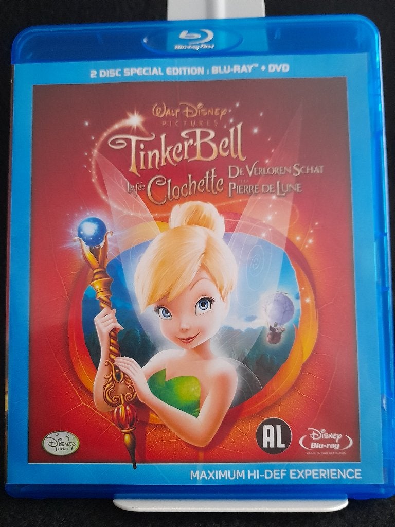 Blu-ray: "Tinkerbell - De Verloren Schat", Nederlands, Film, Ophalen of Verzenden, Blu-ray
