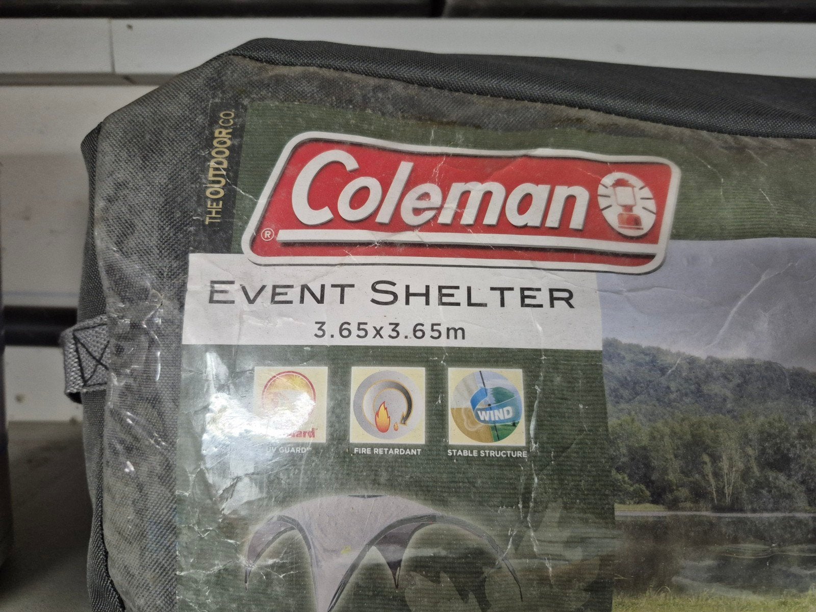 Coleman event shelter maat L, Caravanes & Camping, Enlèvement, Comme neuf, Autres marques