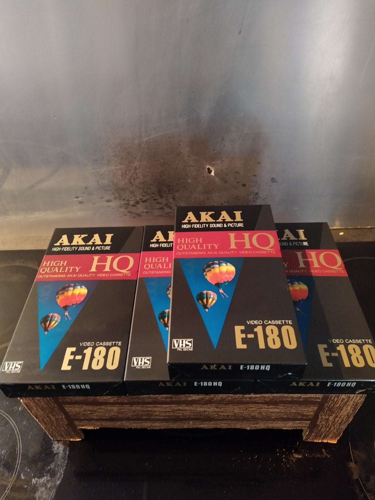 Videocassette VHS Akai E-180, Ophalen of Verzenden, Nieuw