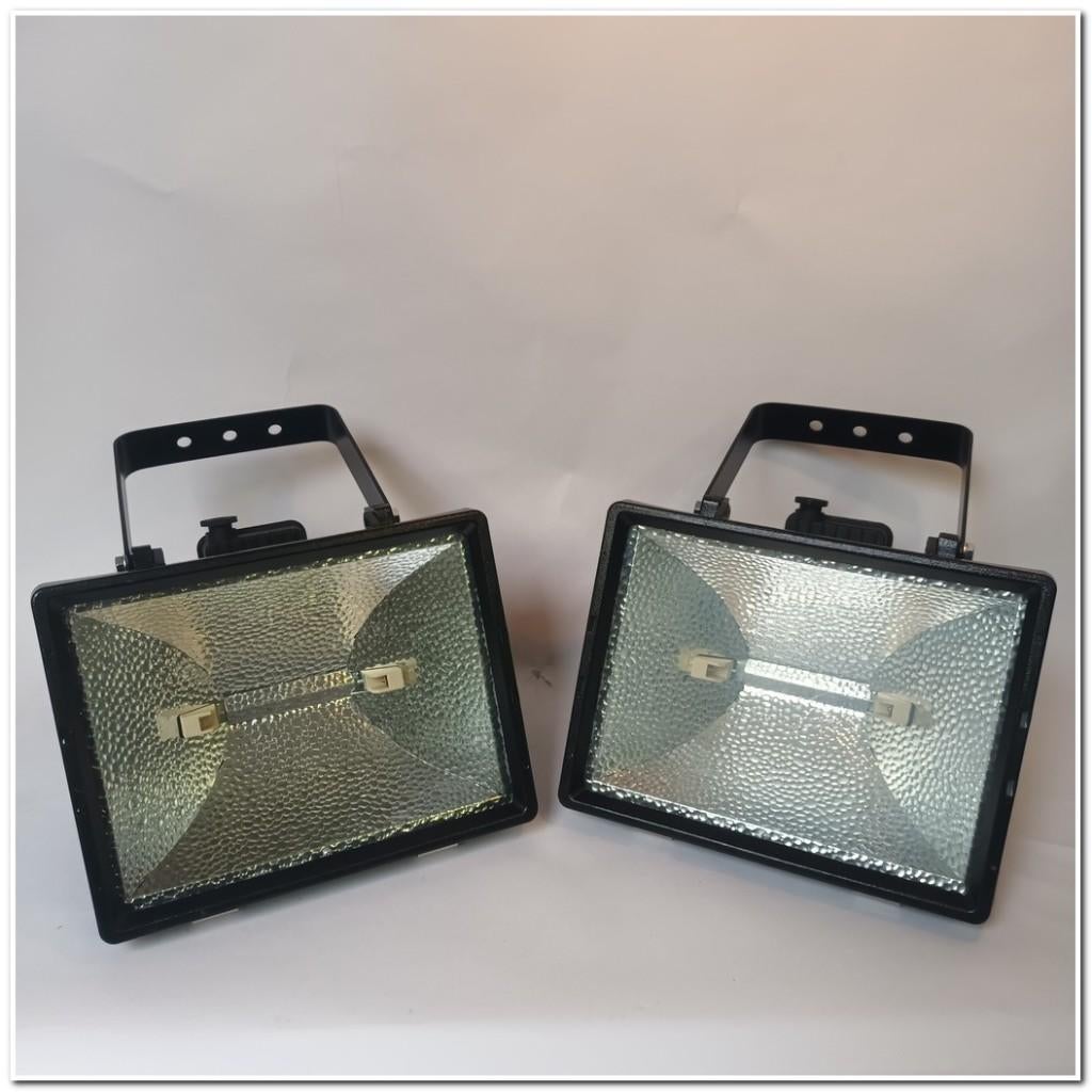 2 maal grote professionele halogeen bouwlamp LEG MX150 ZGAN, Ophalen