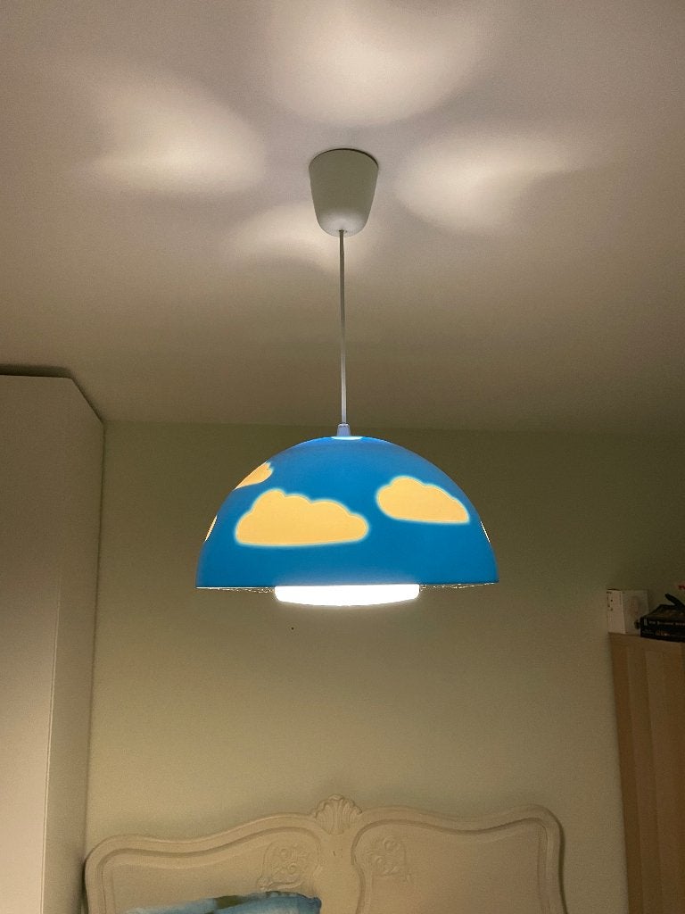 IKEA hanglamp kind, Ophalen, Gebruikt, Kunststof