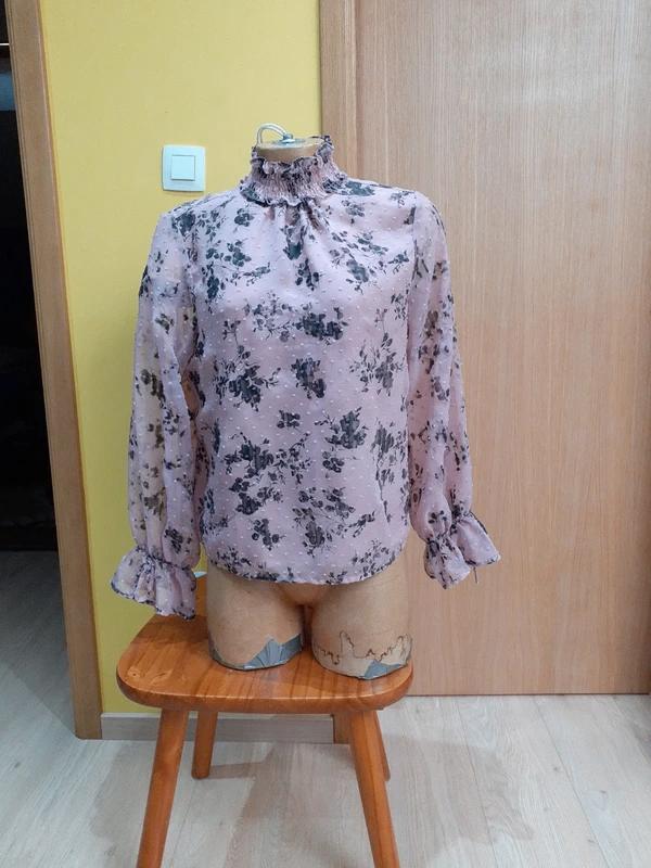 Roze blouse Amisu — Maat M (38/10), Kleding | Dames, Maat 38/40 (M), Ophalen of Verzenden, Roze, Gedragen