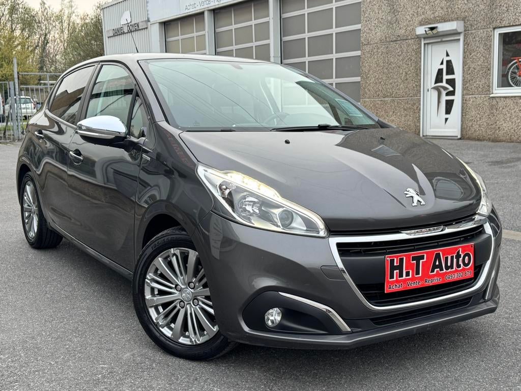 Peugeot 208 1.2i ess/airco/gps/garantie/euro6b!!, Argent ou Gris, Achat, Euro 6, Entreprise