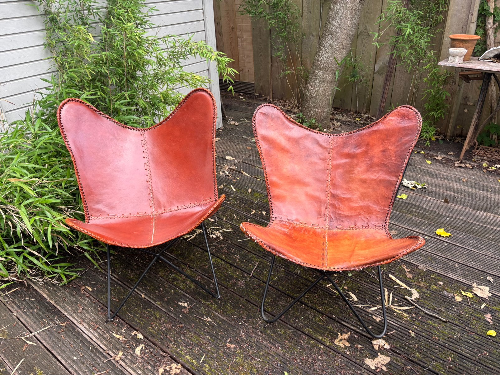 chaises Butterfly, Enlèvement, Comme neuf