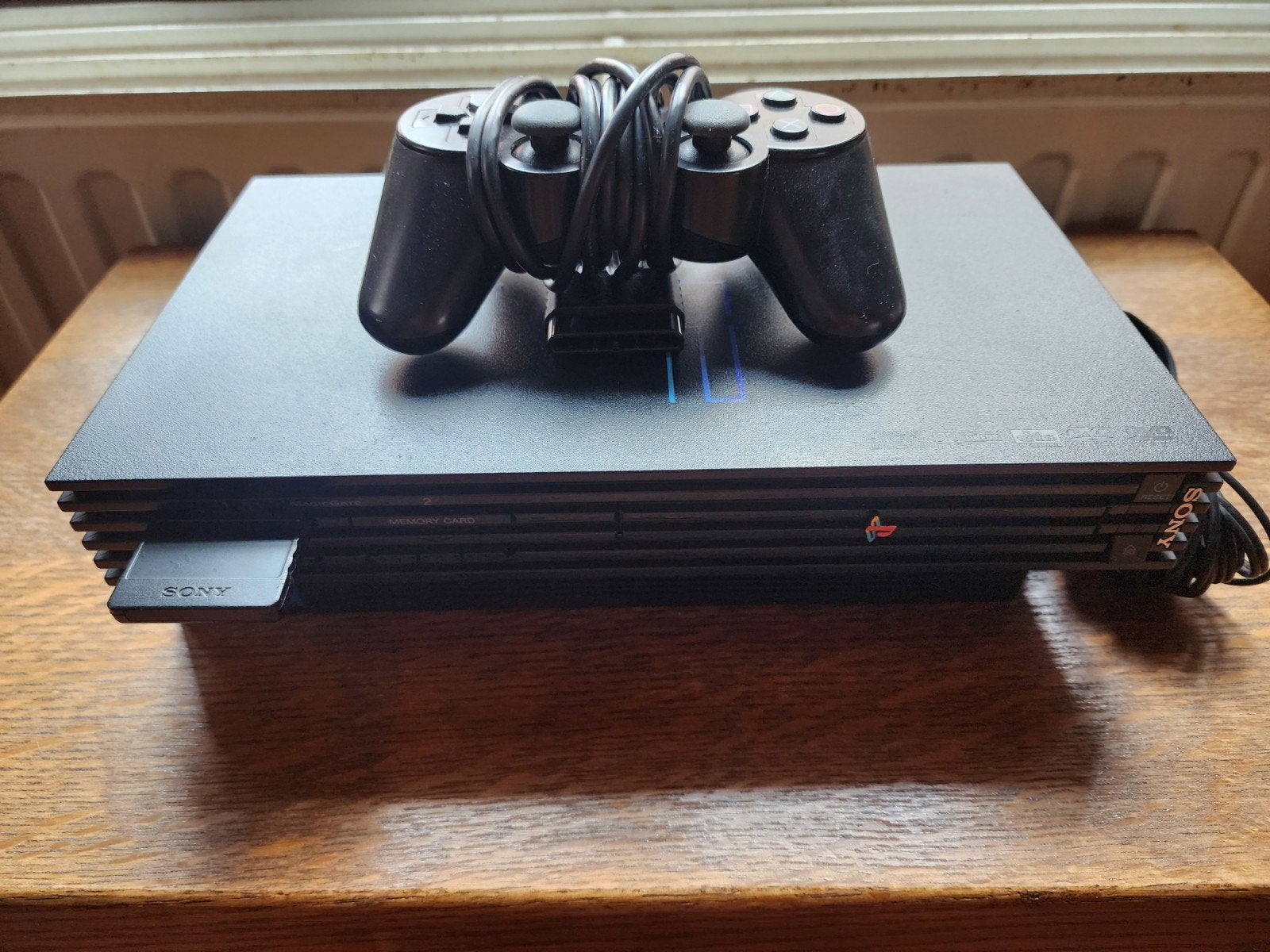 PlayStation 2 met controller en geheugenkaart, Ophalen, Gebruikt, Met geheugenkaart, Met 1 controller