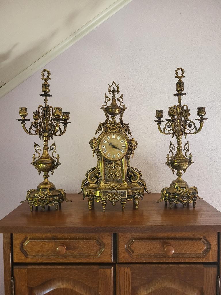 Garnitures de cheminée, Huis en Inrichting, Haarden, Ophalen, Zo goed als nieuw, Vrijstaande haard, Overige soorten