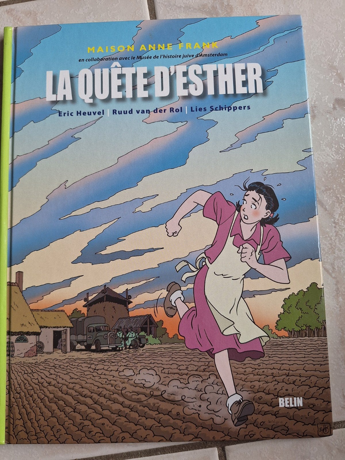 La Quête D'Ester,Maison d'Anne Frank, Eén stripboek, Gelezen