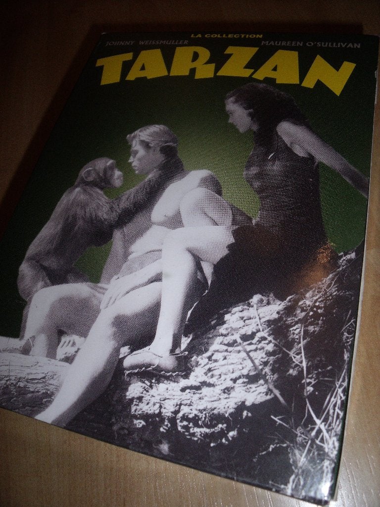 Tarzan (l'intégrale avec Johnny Weissmuller) 12 films, CD & DVD, À partir de 6 ans, Comme neuf, 1940 à 1960, Anglais