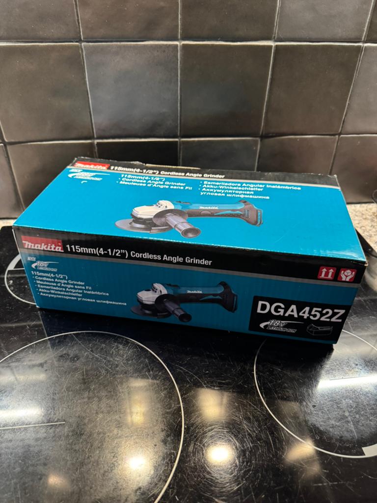 Makita accu haakse slijper 18v NIEUW, Ophalen, Nieuw, Haakse handslijpmachine