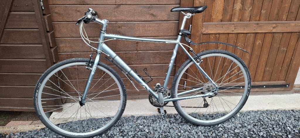 Gary fisher fitness bike M57, Gebruikt, Velgrem, Versnellingen, 53 tot 57 cm
