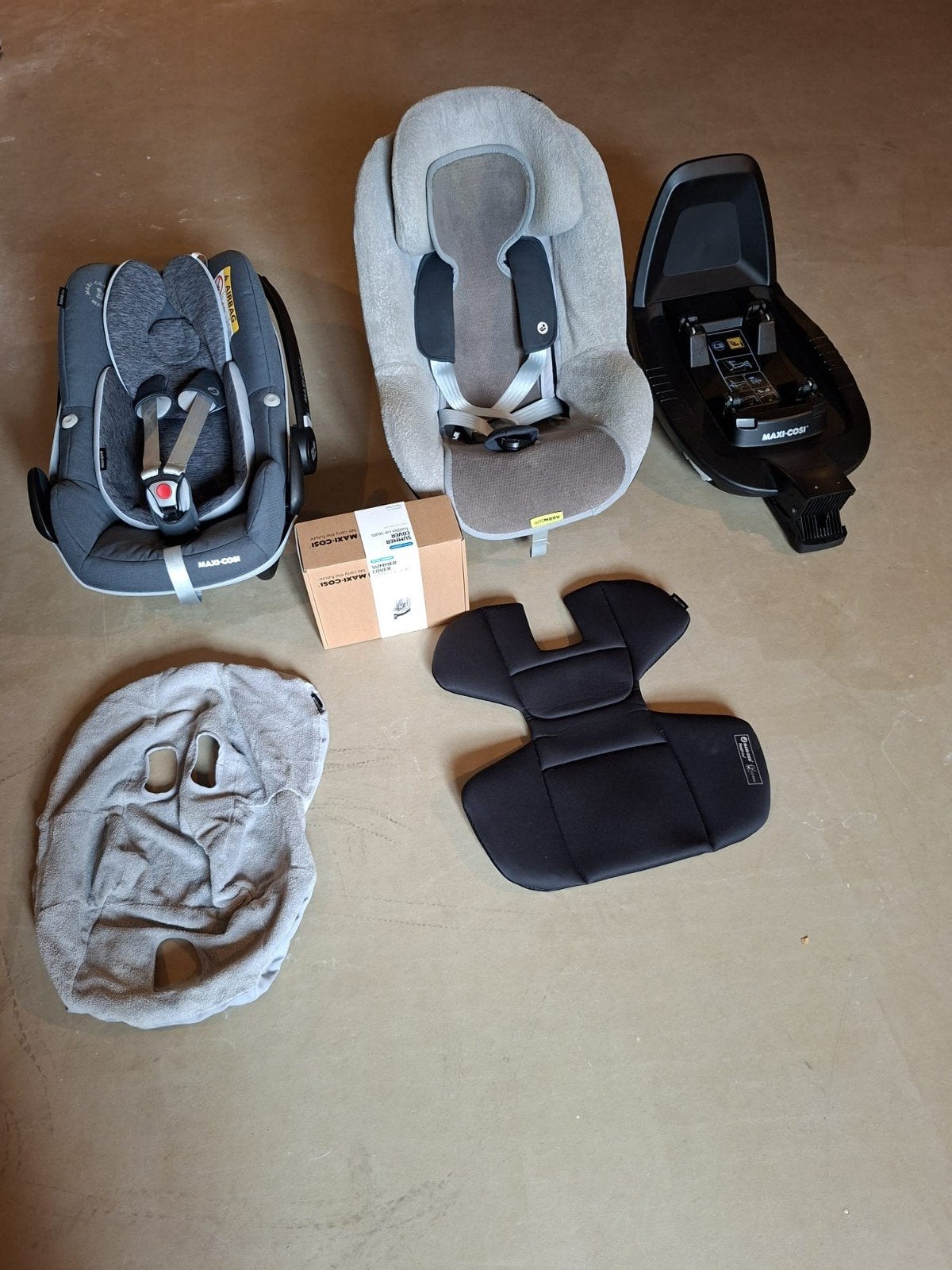 Maxi-cosi Pebble & Pearl, Ophalen