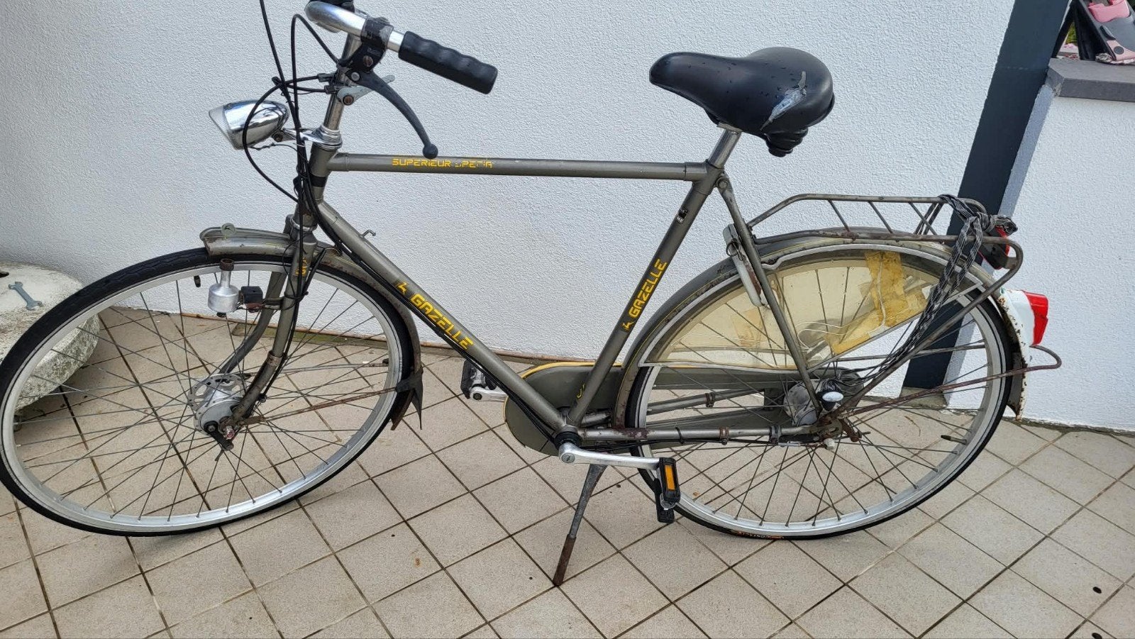 Vintage fets van het merk Gazelle, Fietsen en Brommers, Ophalen