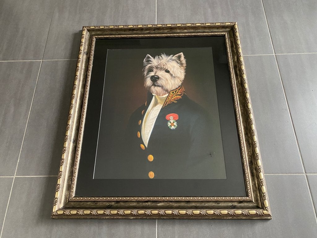 Mooie Druk creatie :  Poncelet ingekaderd, Antiek en Kunst, Ophalen