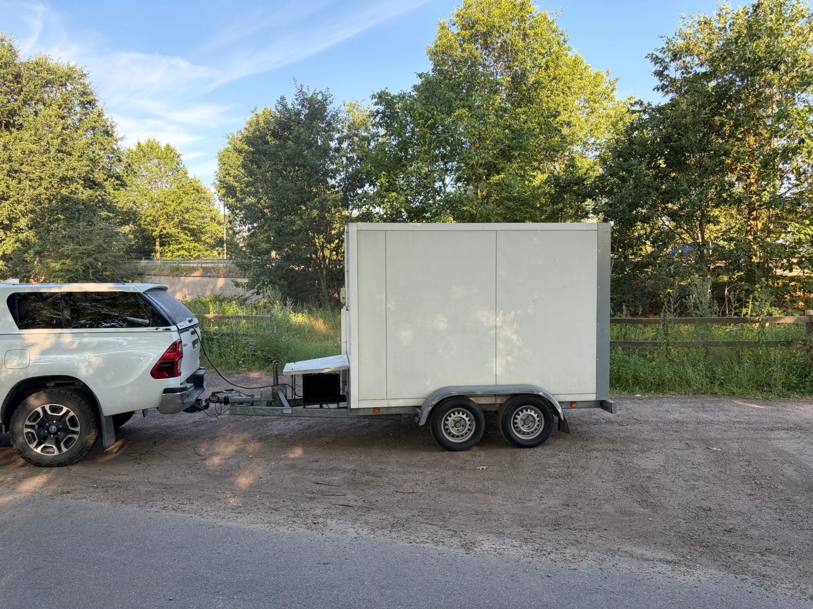 Koelwagen te huur, Auto diversen, Aanhangers en Bagagewagens, Ophalen, Gebruikt