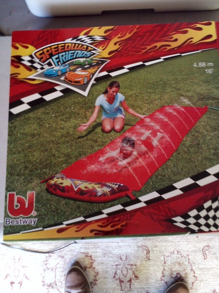 WATERGLIJBAAN, Enlèvement, Utilisé, Toboggan