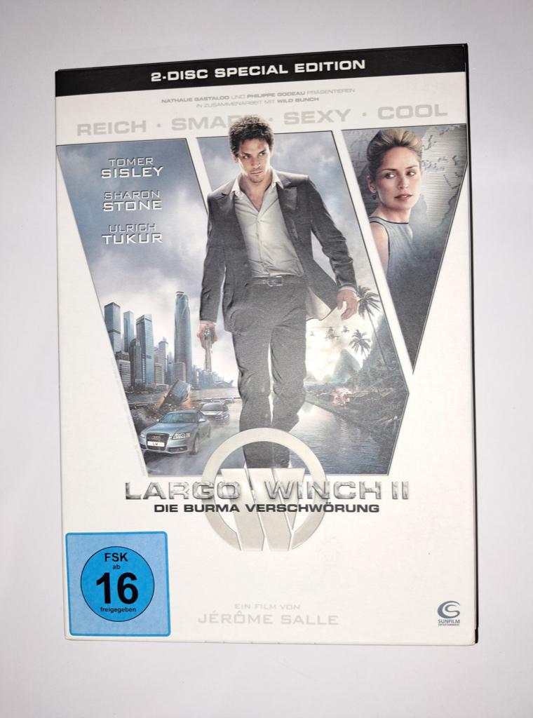 DVD + bonus Largo Winch avec Tomer Sisley, Sharon Stone, Cd's en Dvd's, Vanaf 16 jaar, Ophalen of Verzenden, Zo goed als nieuw