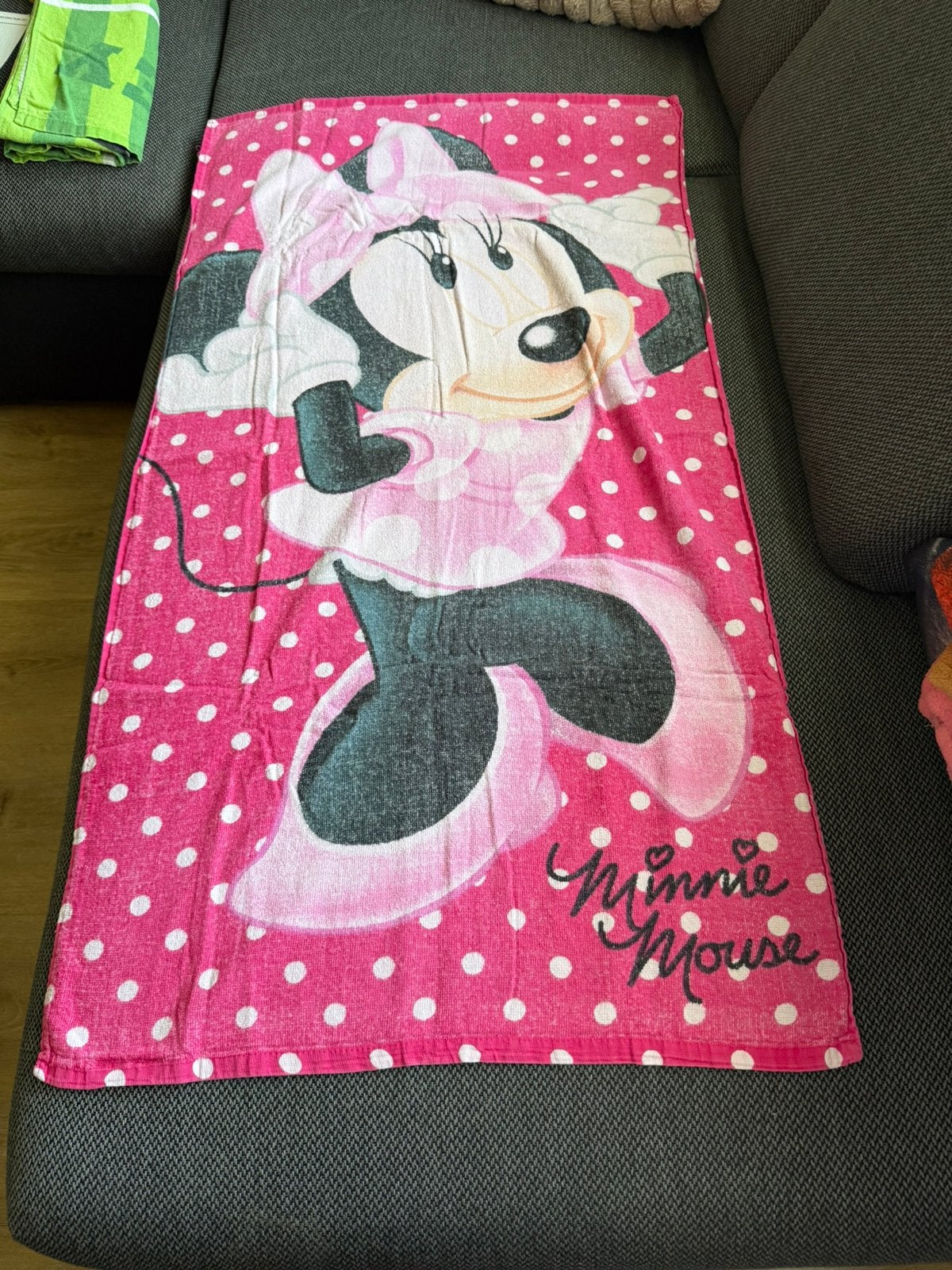 Minnie Mouse handdoek, Overige merken, Handdoek, Ophalen of Verzenden, Zo goed als nieuw