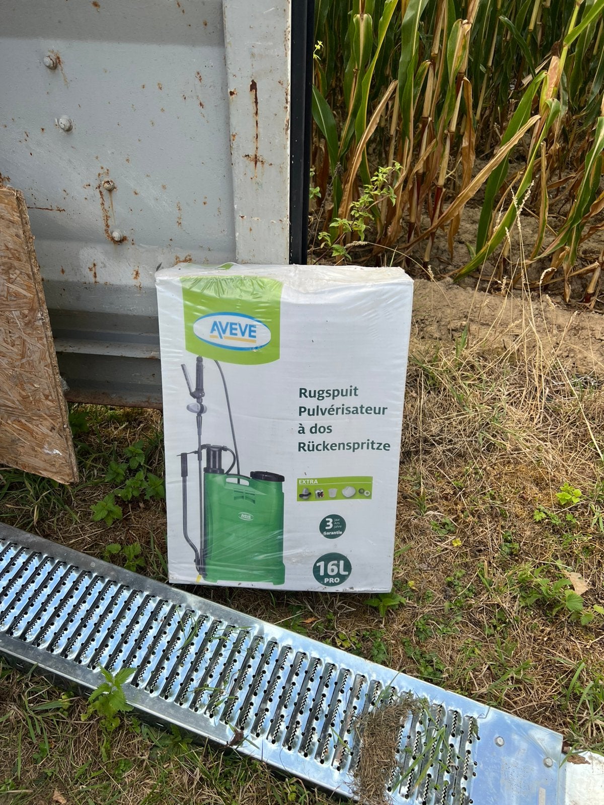 Nieuwe rugspuit (in verpakking) 16 liter Pro Aveve (NP € 99), Tuin en Terras, Hand-tuingereedschap, Ophalen, Nieuw