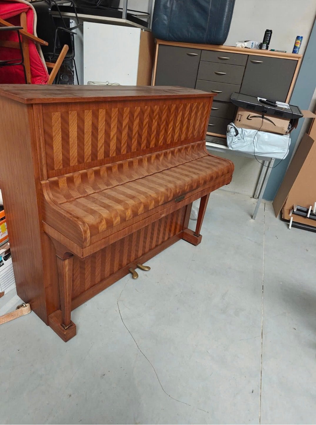 Gaveau piano, Ophalen, Gebruikt, Bruin, Piano