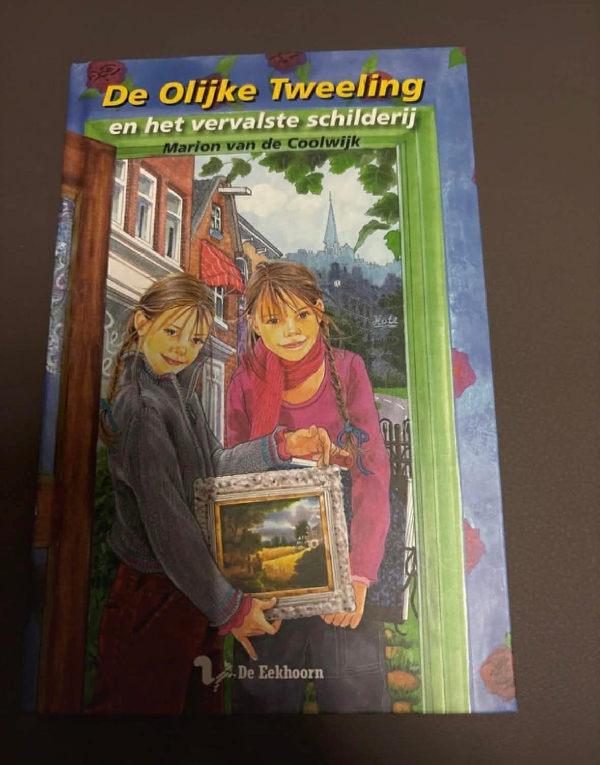 De Olijke Tweeling" En het vervalste schilderij", Ophalen, Zo goed als nieuw