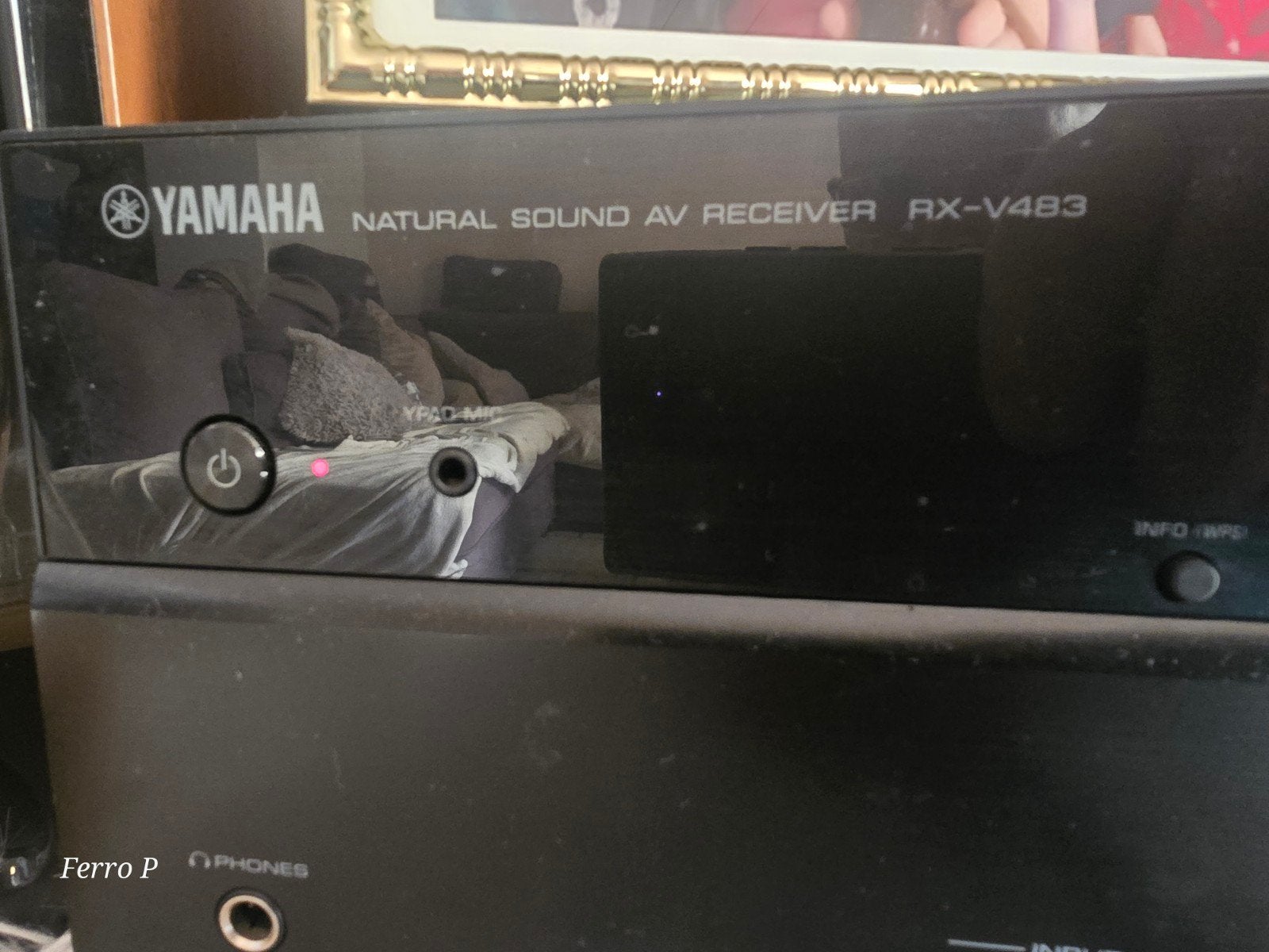 Home cinéma 5.1 Modèle : Yamaha RX-V483, Enlèvement, Wi-Fi