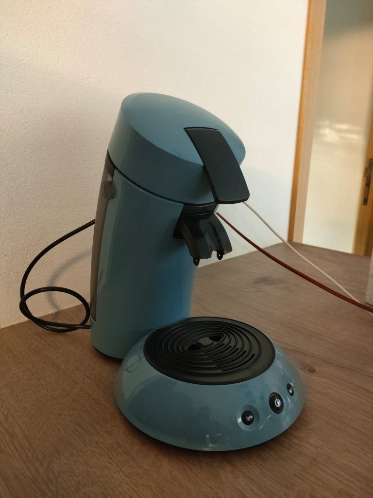 Philips Senseo Original - Ochtendmist blauw, Elektronische apparatuur, Koffiezetapparaten, Ophalen, Koffiemachine, Zo goed als nieuw