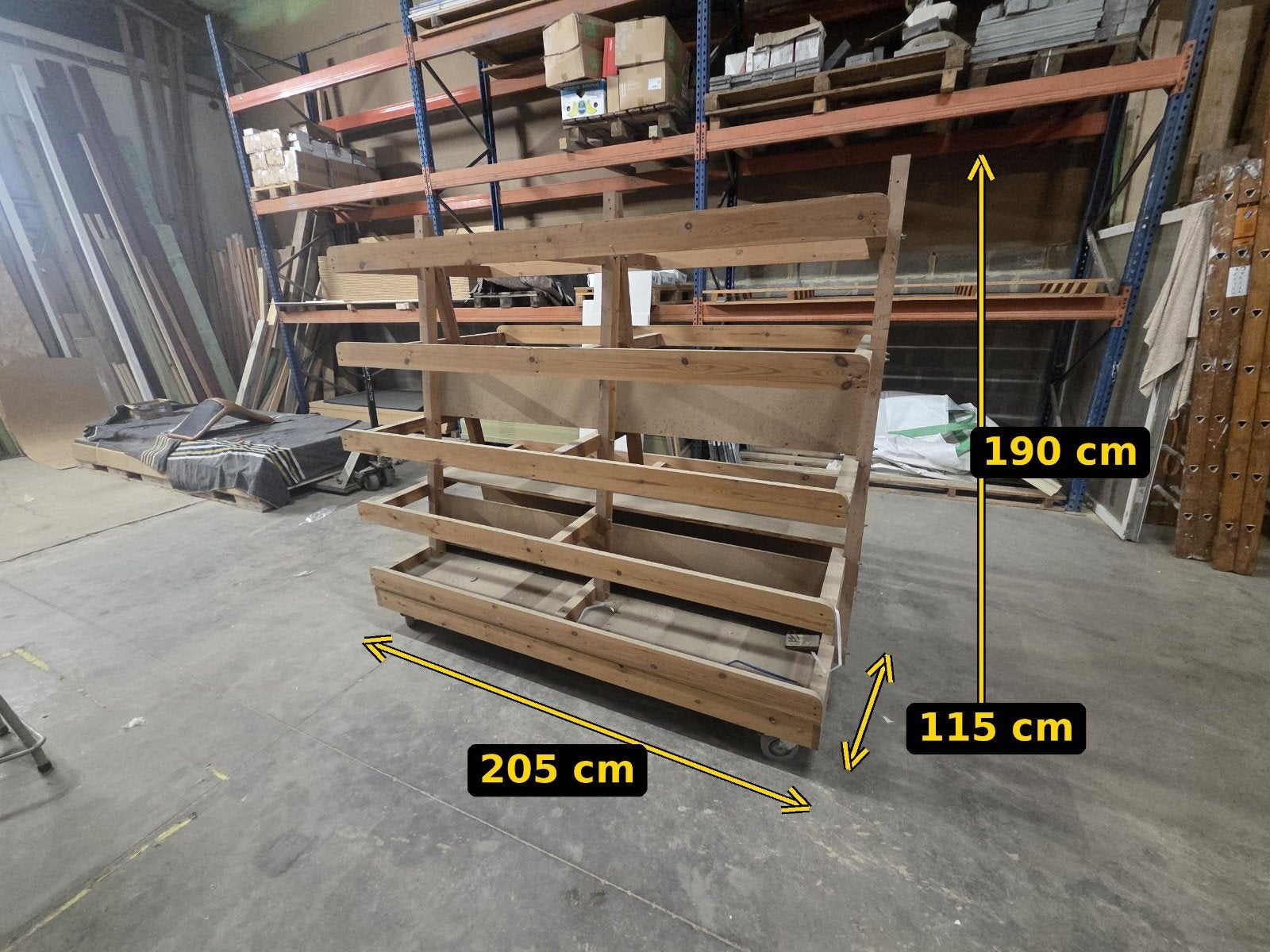 chariot de stockage, Bricolage & Construction, Enlèvement