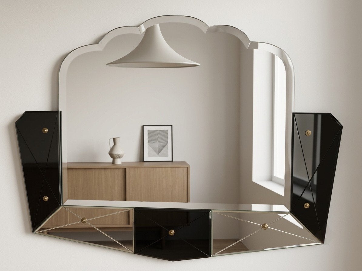 Miroir mural Art-Déco, Enlèvement