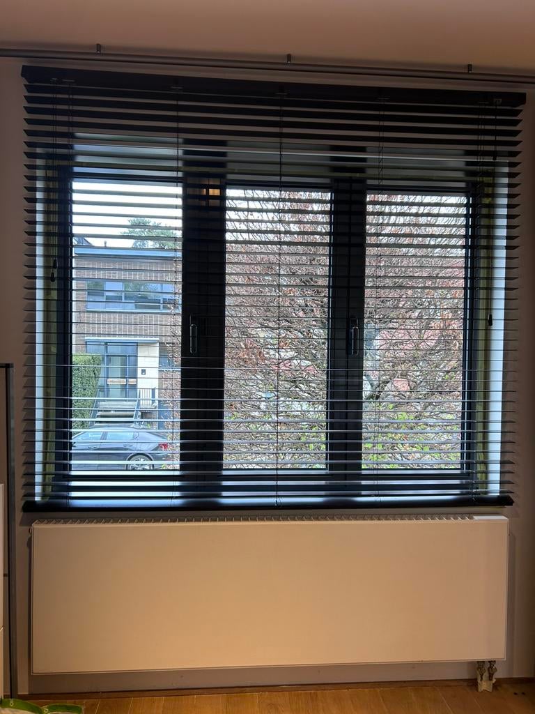 Jaloezien donkebruin, Maison & Meubles, Ameublement | Rideaux & Stores à lamelles, 200 cm ou plus, Comme neuf, Brun, 150 à 200 cm