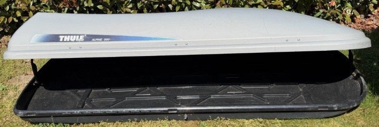 Thule Alpine 900 XXL, 630 ltr, 235x90x41cm, Auto diversen, Dakkoffers, Ophalen, Gebruikt