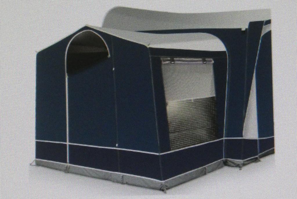 Voortent-uitbouw voor Doréma voortent (Luxor XL maat 9), Caravans en Kamperen, Ophalen, Zo goed als nieuw