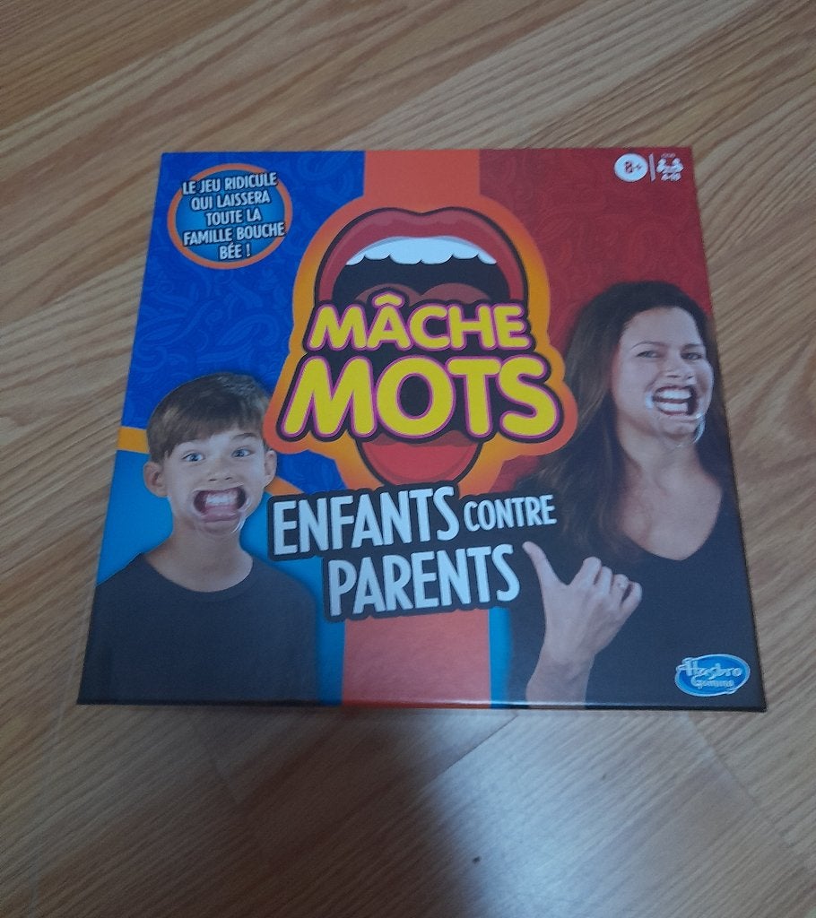 Jeu Mache mots amusants, Trois ou quatre joueurs, Enlèvement, Neuf