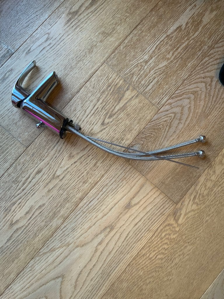 ‘Grohe’ wastafelmengkraan, Enlèvement, Comme neuf, Chrome, Robinet