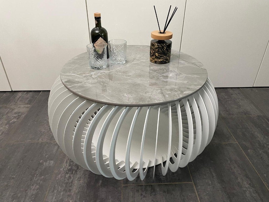 Mantiro Elica - topdesign salontafel - unieke vormgeving, Ophalen, Zo goed als nieuw, Design