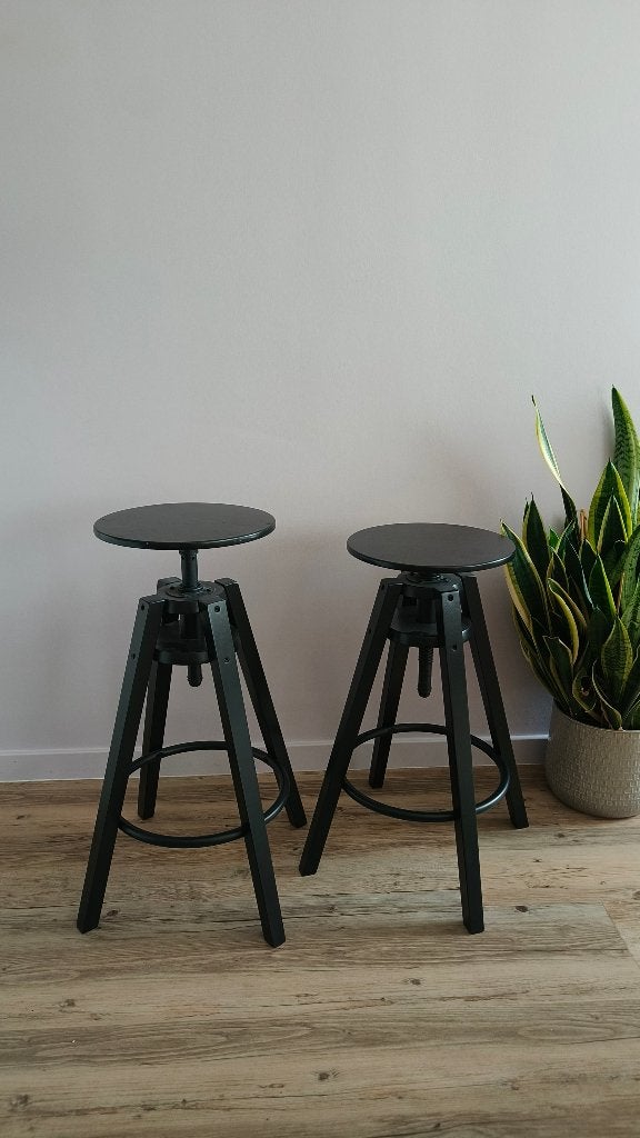 Barkrukken, 2 tabourets, Enlèvement, Utilisé, Bois