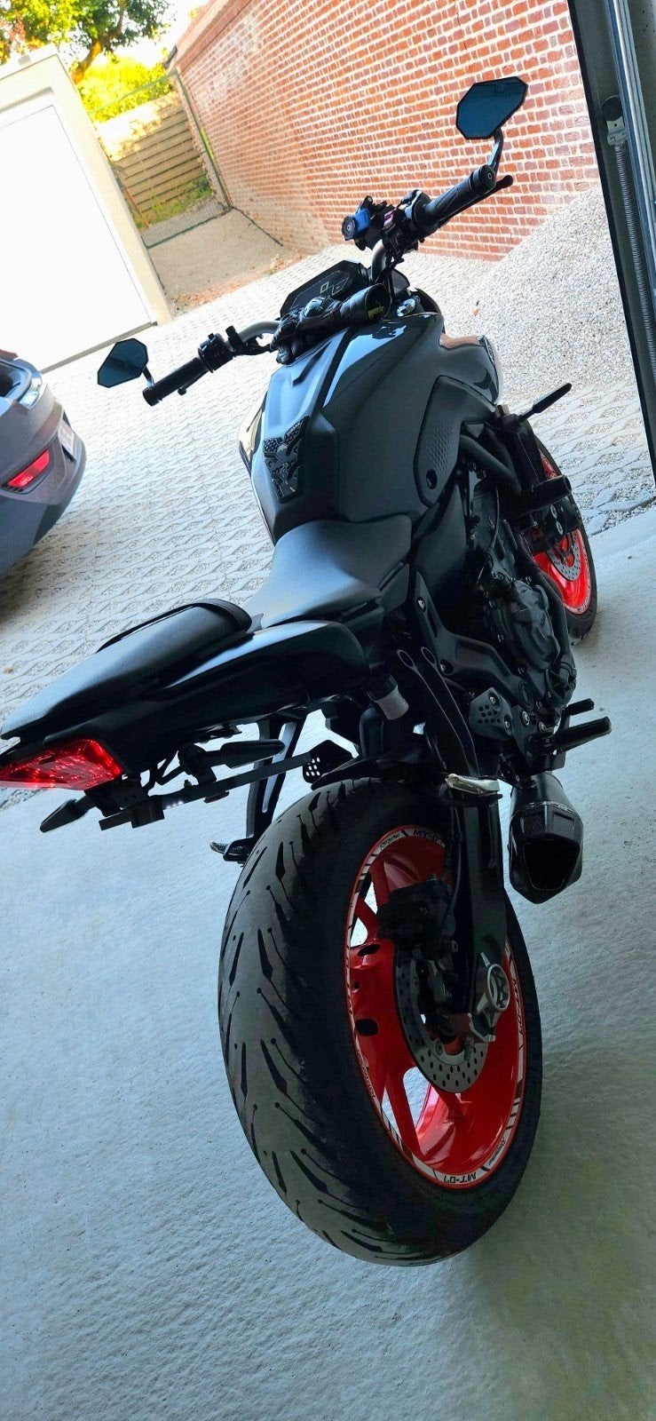 yamaha mt07 2021, Motos, Enlèvement