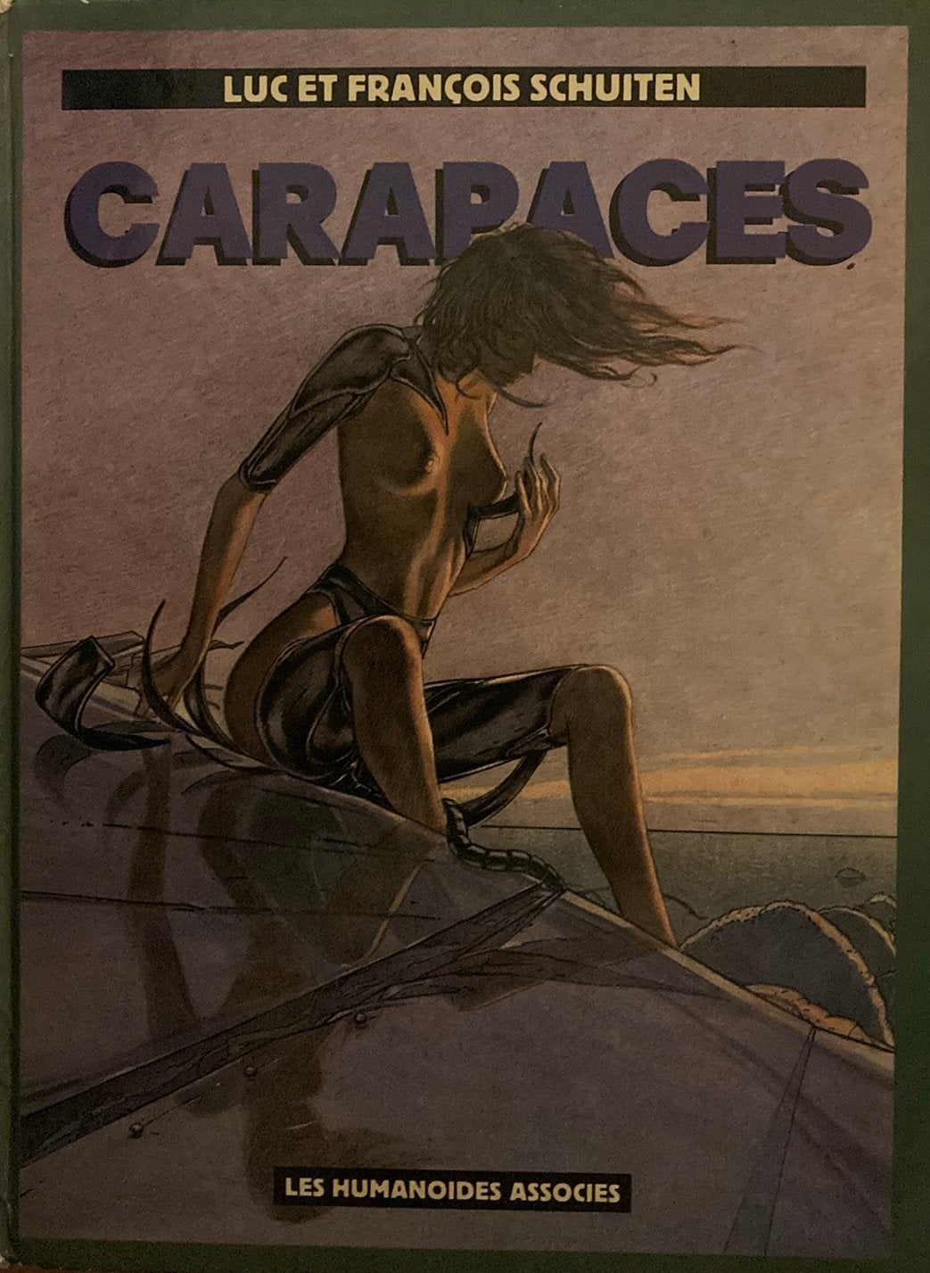 Luc francois schuiten carapaces les humanoïdes associés, Ophalen of Verzenden, Zo goed als nieuw