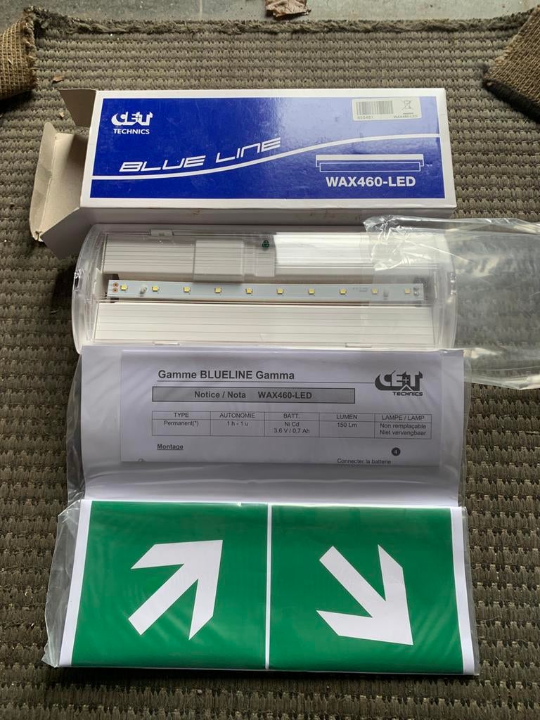 Noodverlichting, Doe-het-zelf en Bouw, Bouwverlichting, Ophalen, Nieuw